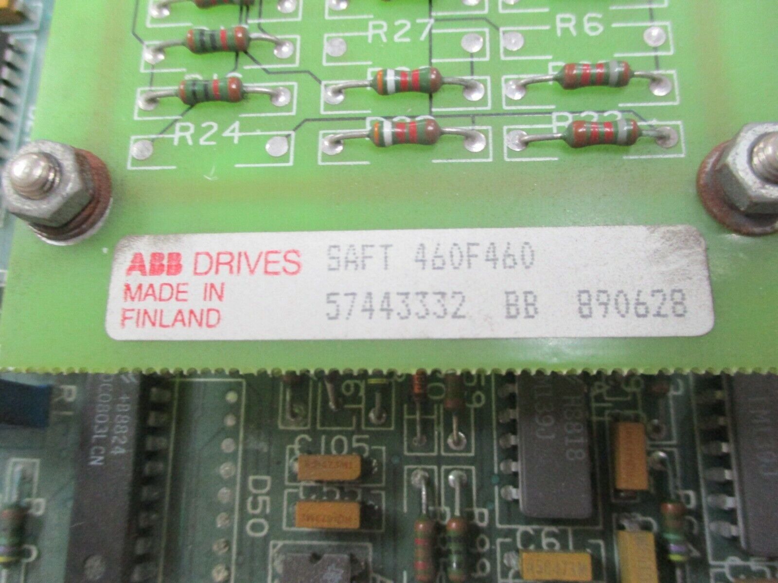 ABB Control Board w/ Accessory Board SAFT 103 CON Accessory Board: SAFT 460F460