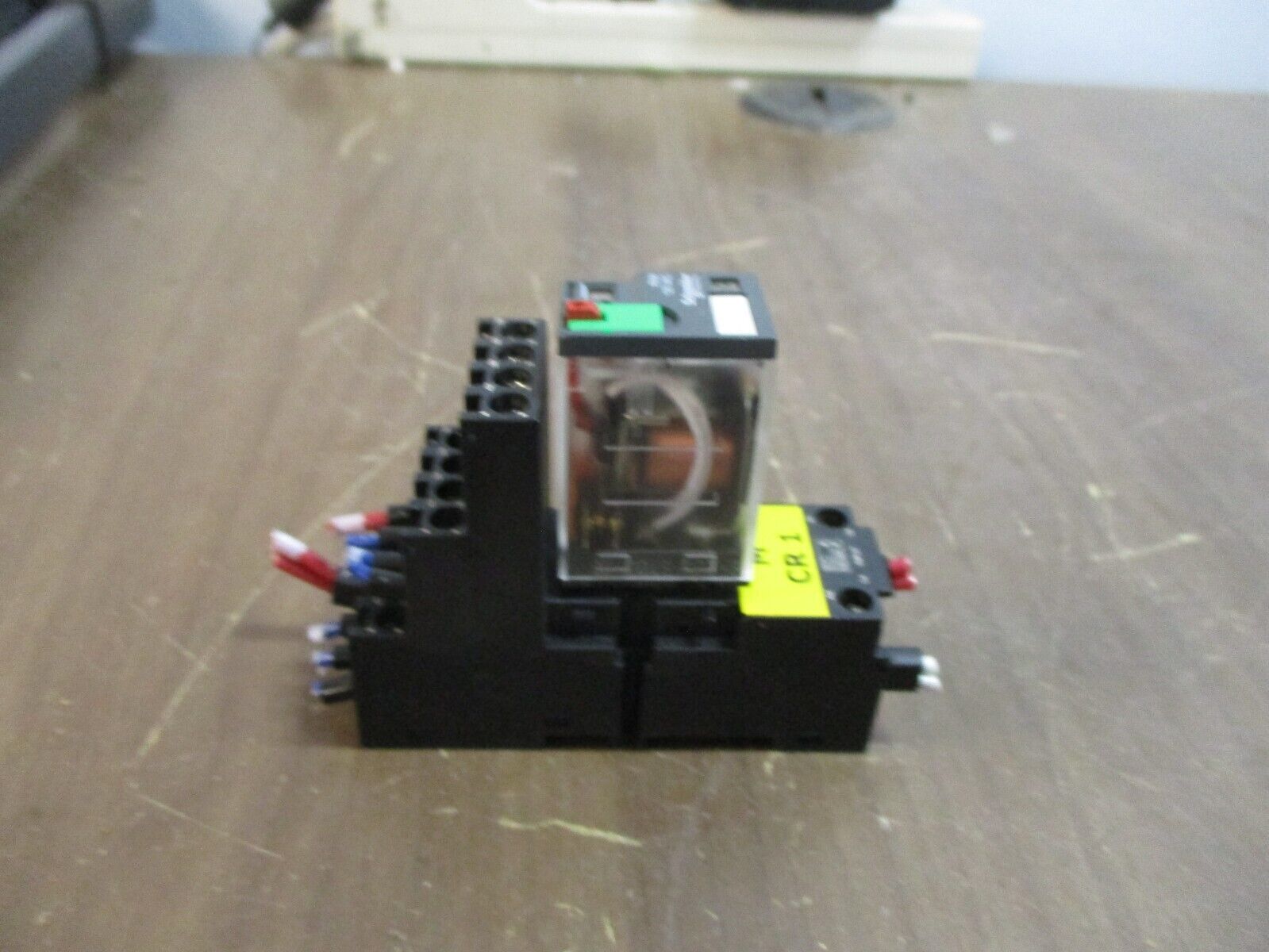 Schneider Electric Relay RXM4AB2F7 120V Coil w/ Base Used