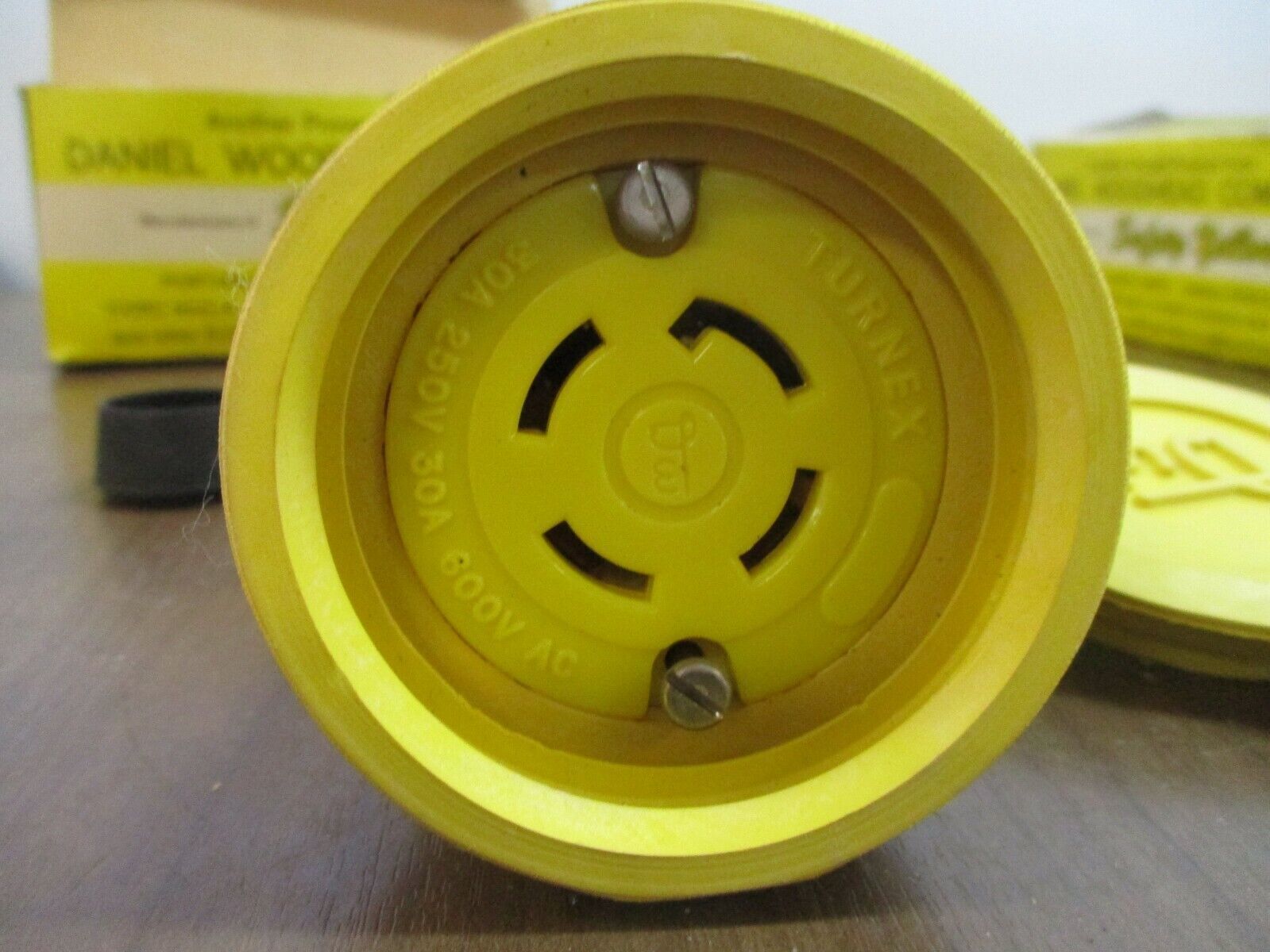 Daniel Woodhead Watertite Turnex Connector 29W09 30A 250/600V New Surplus