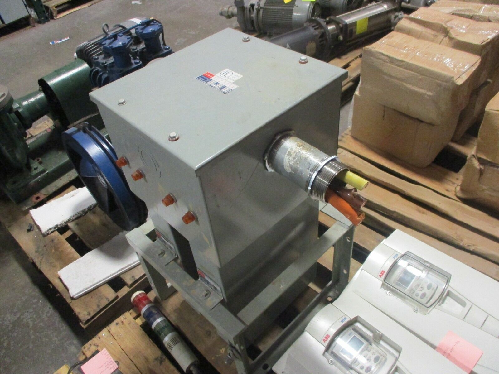 CDE Capacitor Assembly ICS2150F33L 150KVAR 480V 3Ph 60Hz Used