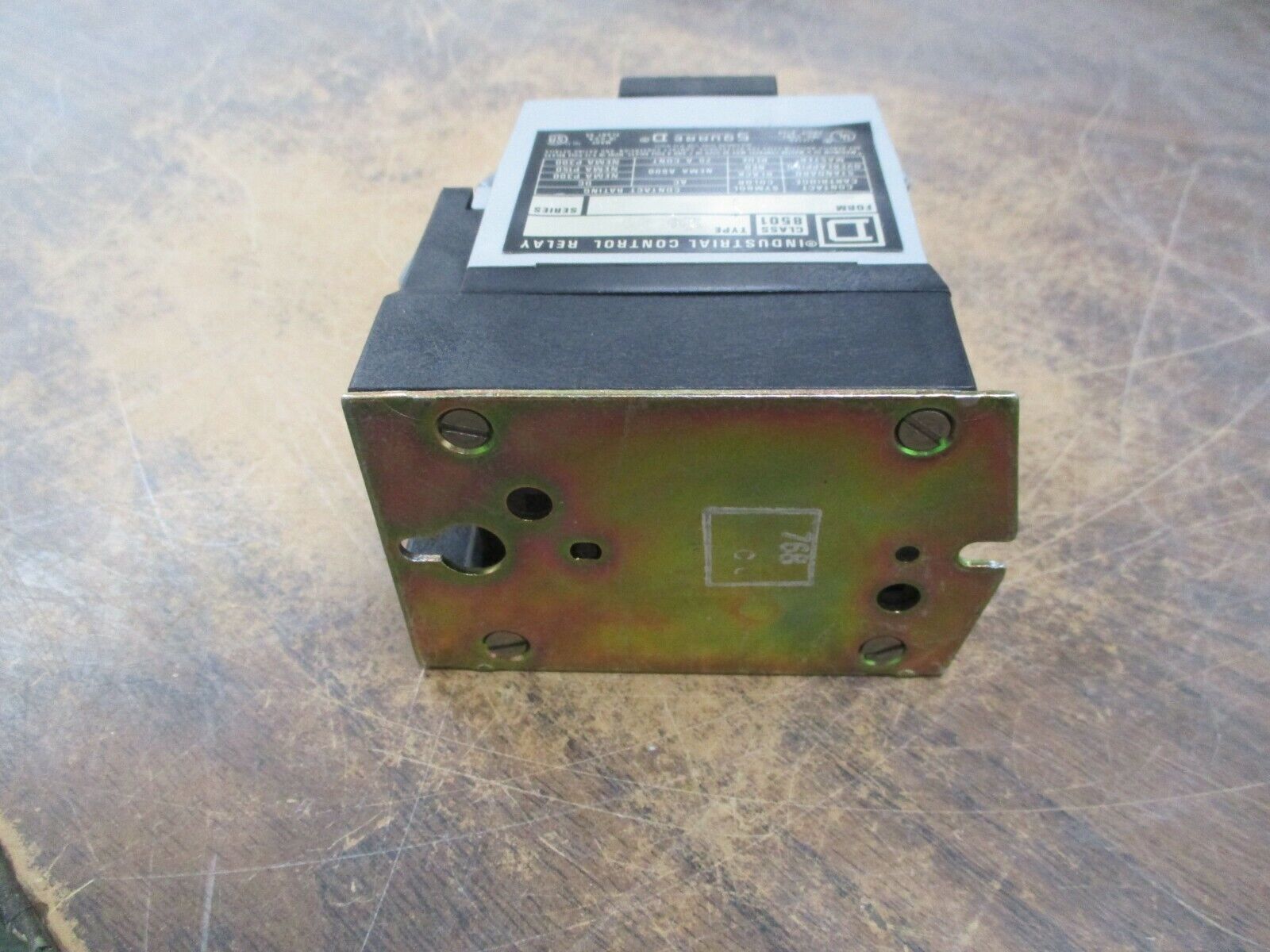 Square D Control Relay 8501 XM0 40 HV Ser. A 120V Coil 20A 600V Used
