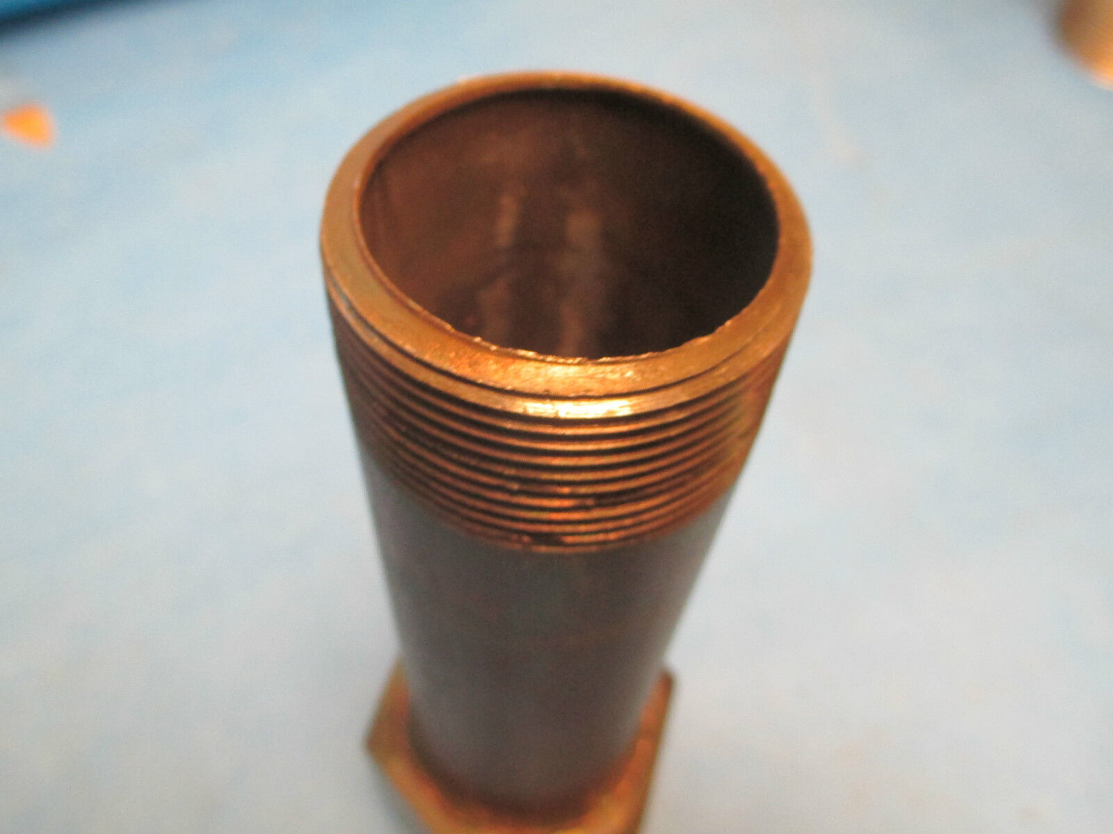 1-1/2" x 7" Pipe Extension, Black Oxice, New Surplus!