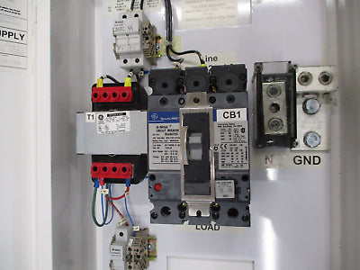 GE GE Medical Systems X-Ray Main Disconnect Panel R4502JB 80A 480V 3Ph Input