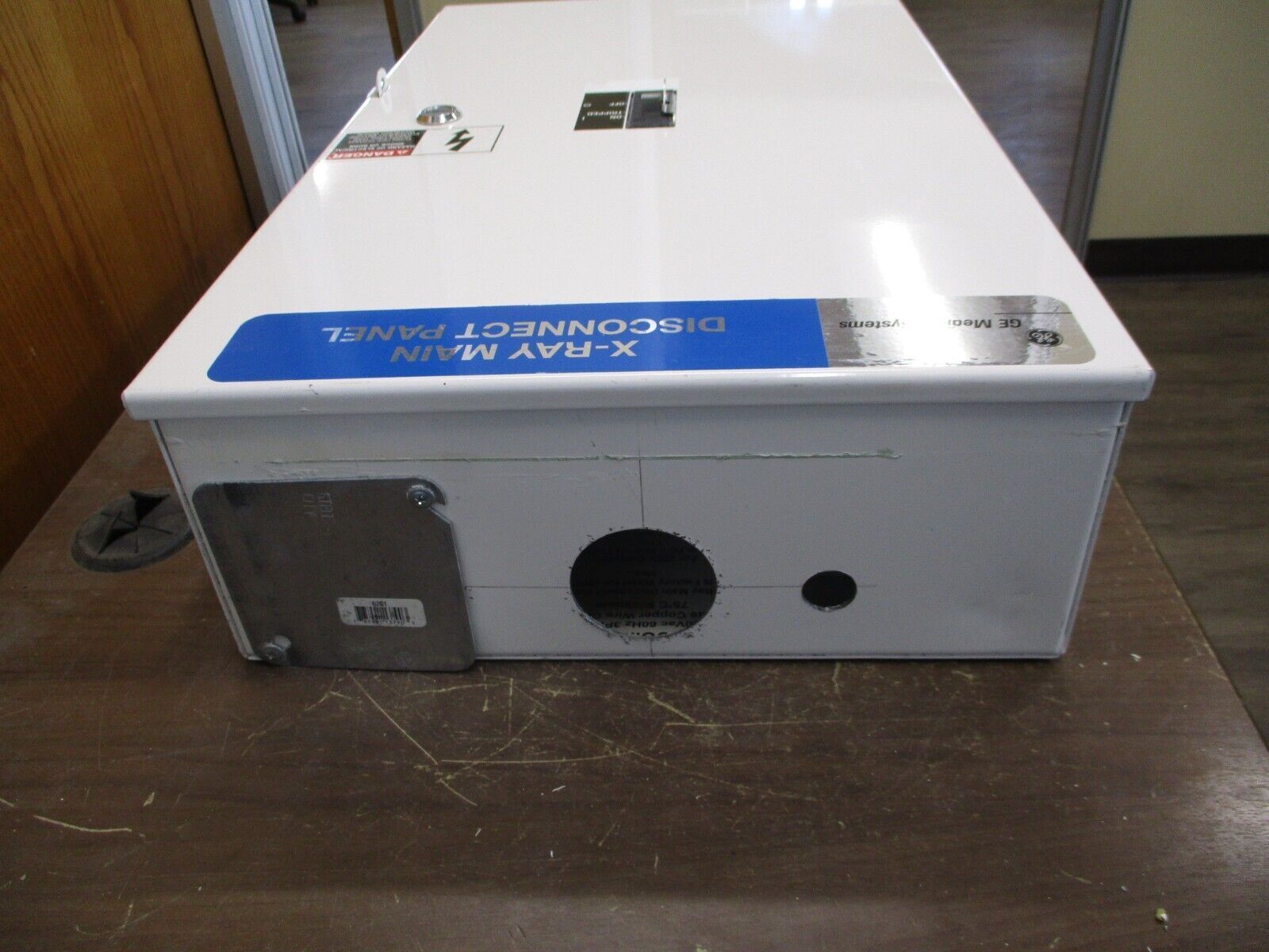 GE GE Medical Systems X-Ray Main Disconnect Panel R4502JB 80A 480V 3Ph Input