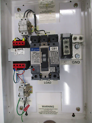 GE GE Medical Systems X-Ray Main Disconnect Panel R4502JB 80A 480V 3Ph Input