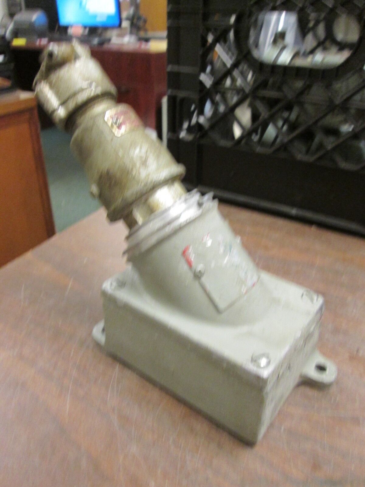 Crouse-Hinds Receptacle & Plug Set CPS732NX CPP4752 7A 460V 4P Used