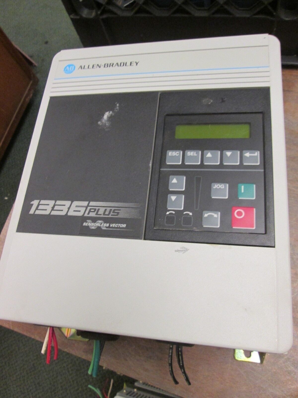 Allen-Bradley 1336 Plus AC Drive w/ L6 Board 1336S-BRF15-AE-DE4 1.5HP Used