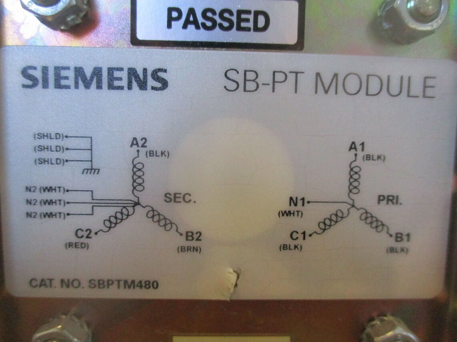 Siemens SB-PT Module SBPTM480 Used