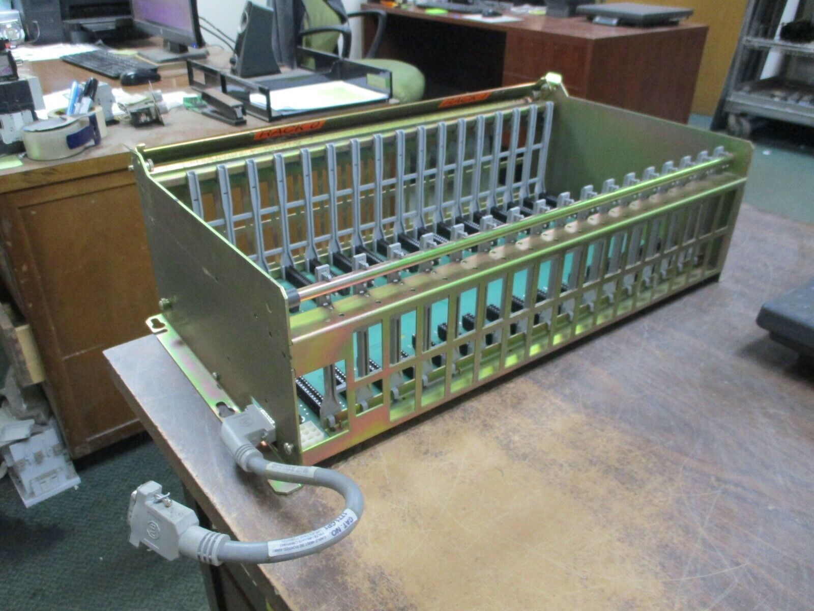 Allen-Bradley 16-Slot I/O Chassis 1771-A4B Ser. B Rev. K03 Used