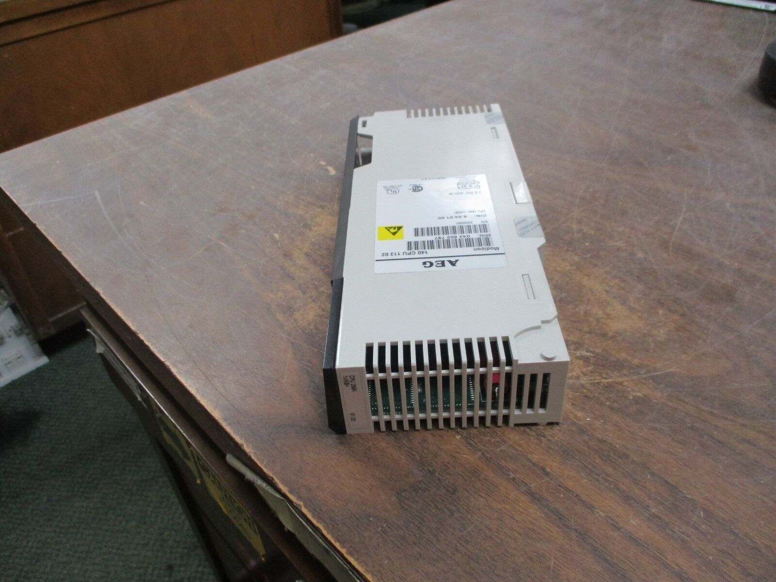 AEG Modicon CPU Module 140 CPU 113 02 CPU: 256K 1xMB+ Used
