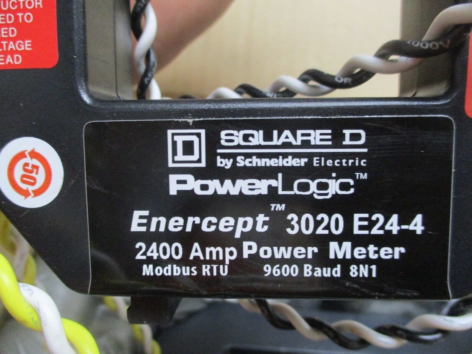 Square D PowerLogic Enercept Meter 3020 E24-4 2400A 3Ph New Surplus