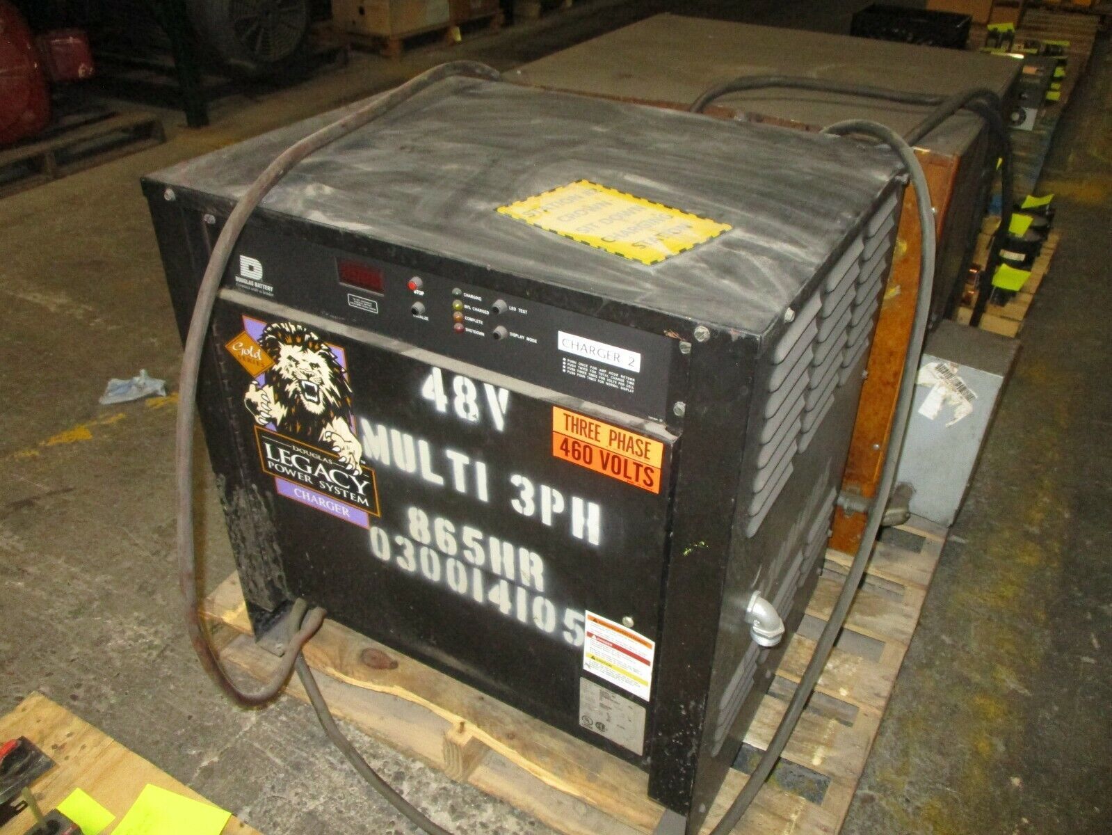 Douglas Gold Series Legacy Power System Battery Charger DLG3B24-865 865AH Used