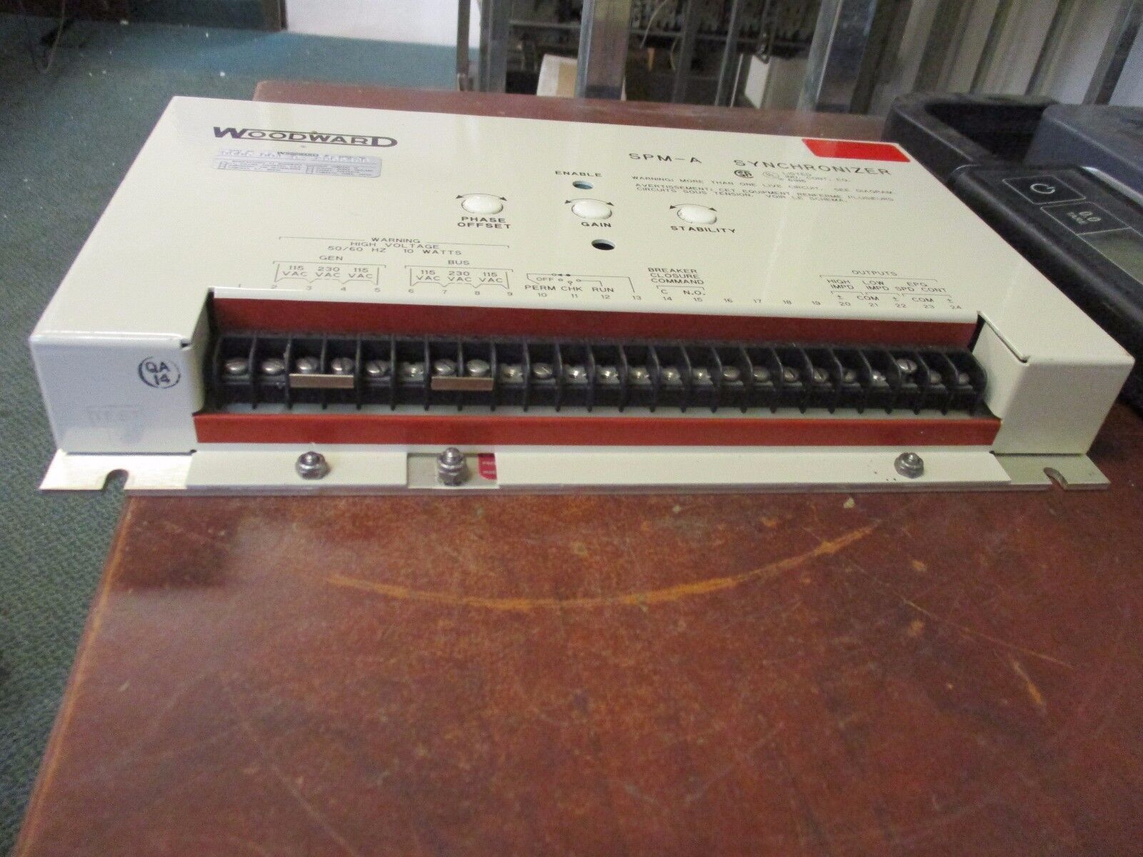 Woodward SPM-A Synchronizer 9905-001 G Rev. G 50/60Hz 10 watts Used