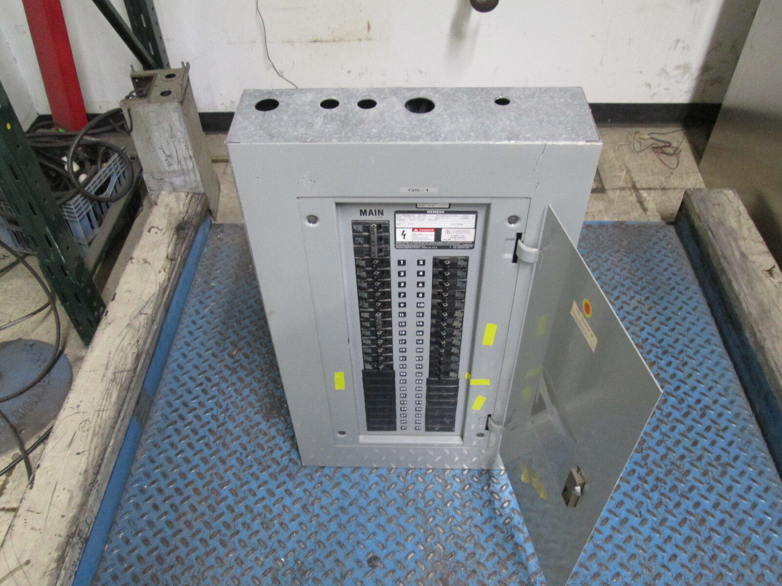 Siemens Main Breaker Circuit Breaker Panel BG42MB4100STM 100A Max 100A Main Used