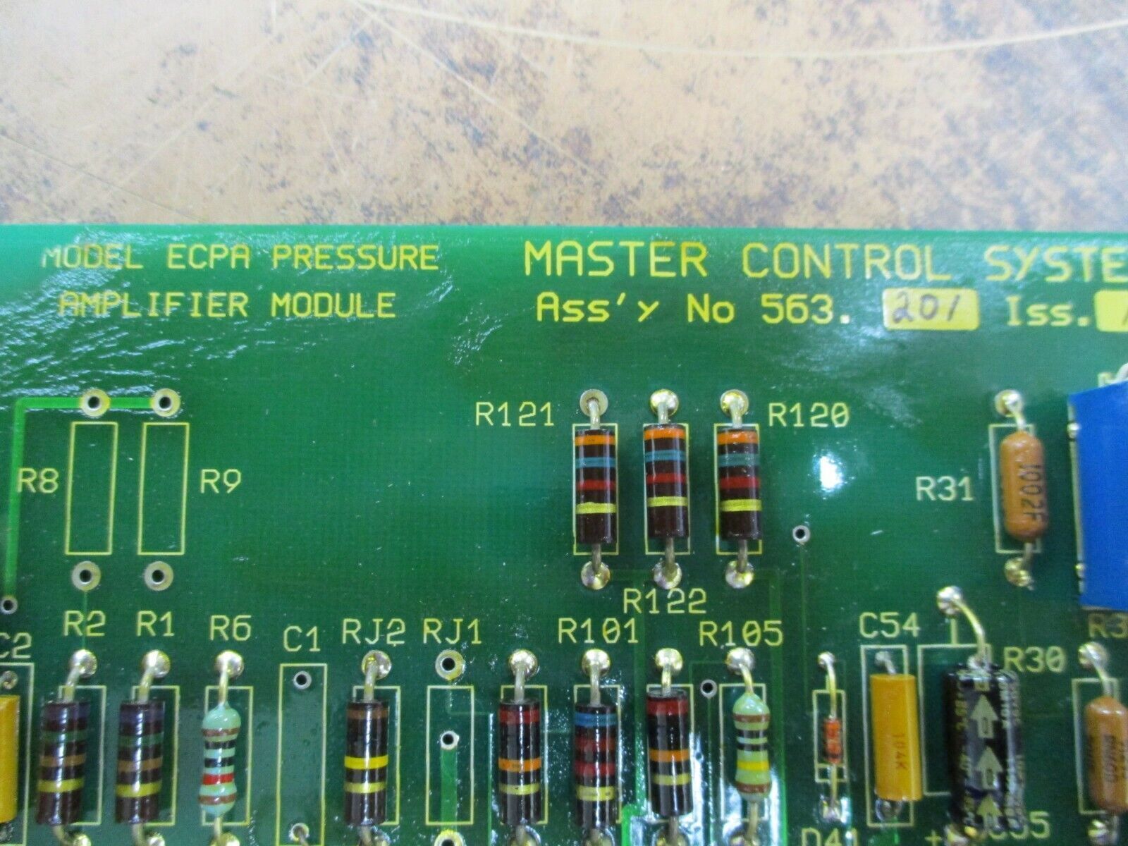 Master Control Systems Pressure Amplifier Module EC-PA Used