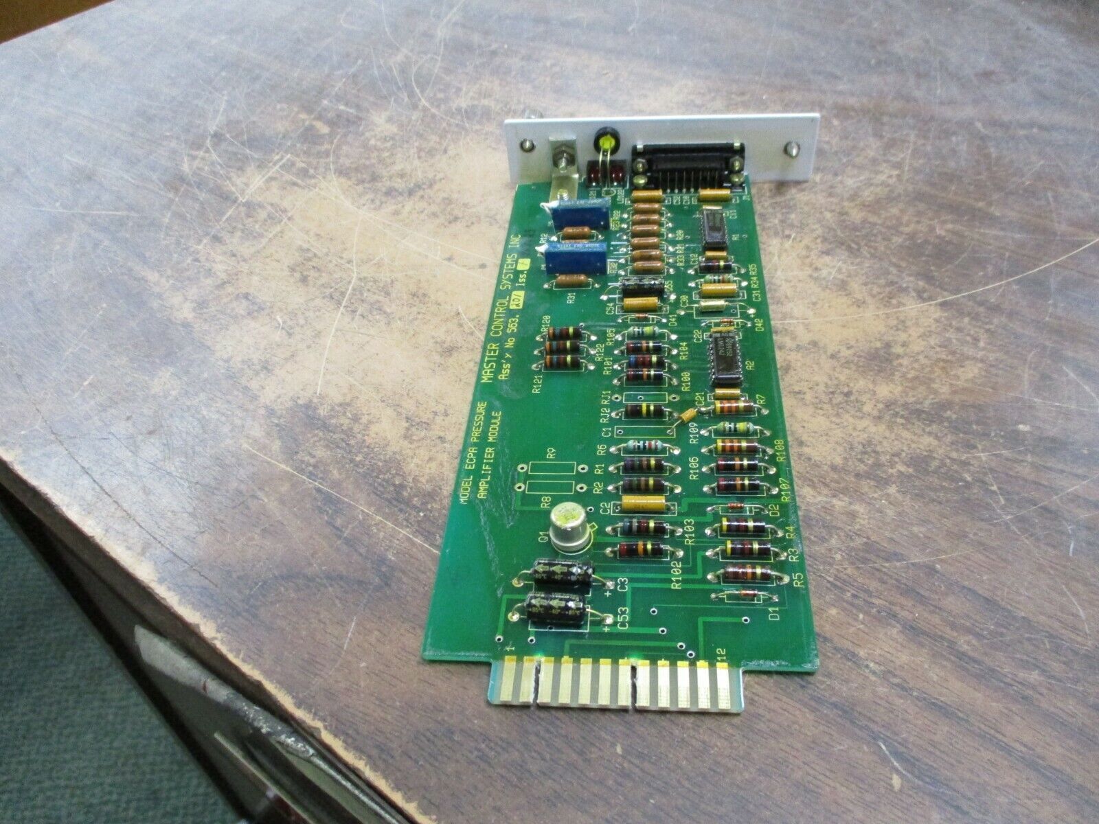 Master Control Systems Pressure Amplifier Module EC-PA Used