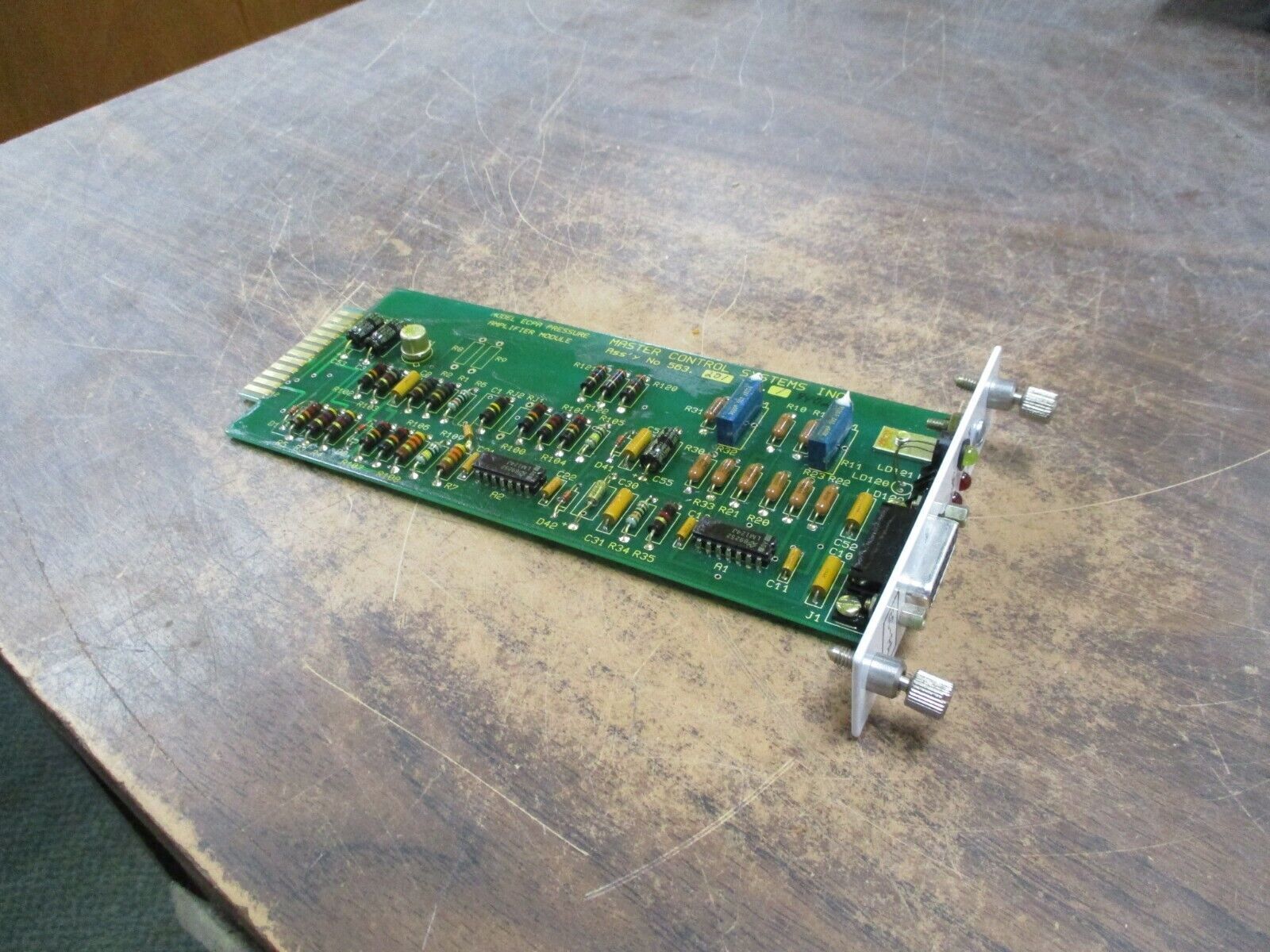 Master Control Systems Pressure Amplifier Module EC-PA Used