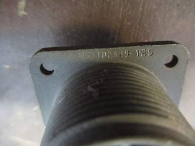 Cannon Receptacle MS3102A18-12S 6-Pin *Lot of 2* Used