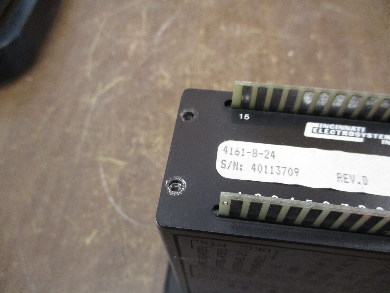 Cincinnati Electrosystems 7-Segment Display 4161-8-24 Used