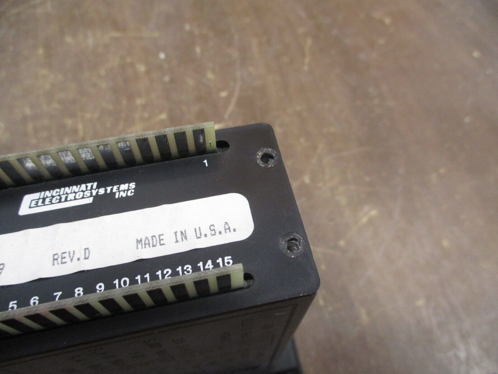 Cincinnati Electrosystems 7-Segment Display 4161-8-24 Used