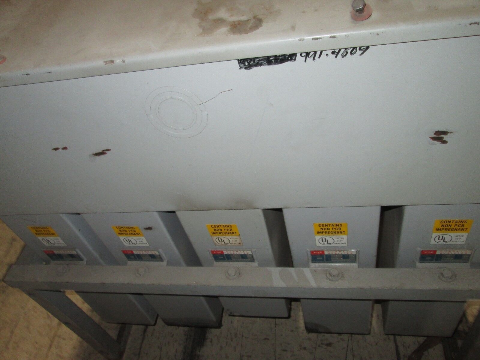 FPE / Cornell Dubilier Capacitor ICC5120D33 120KVAR 240V 3Ph Used