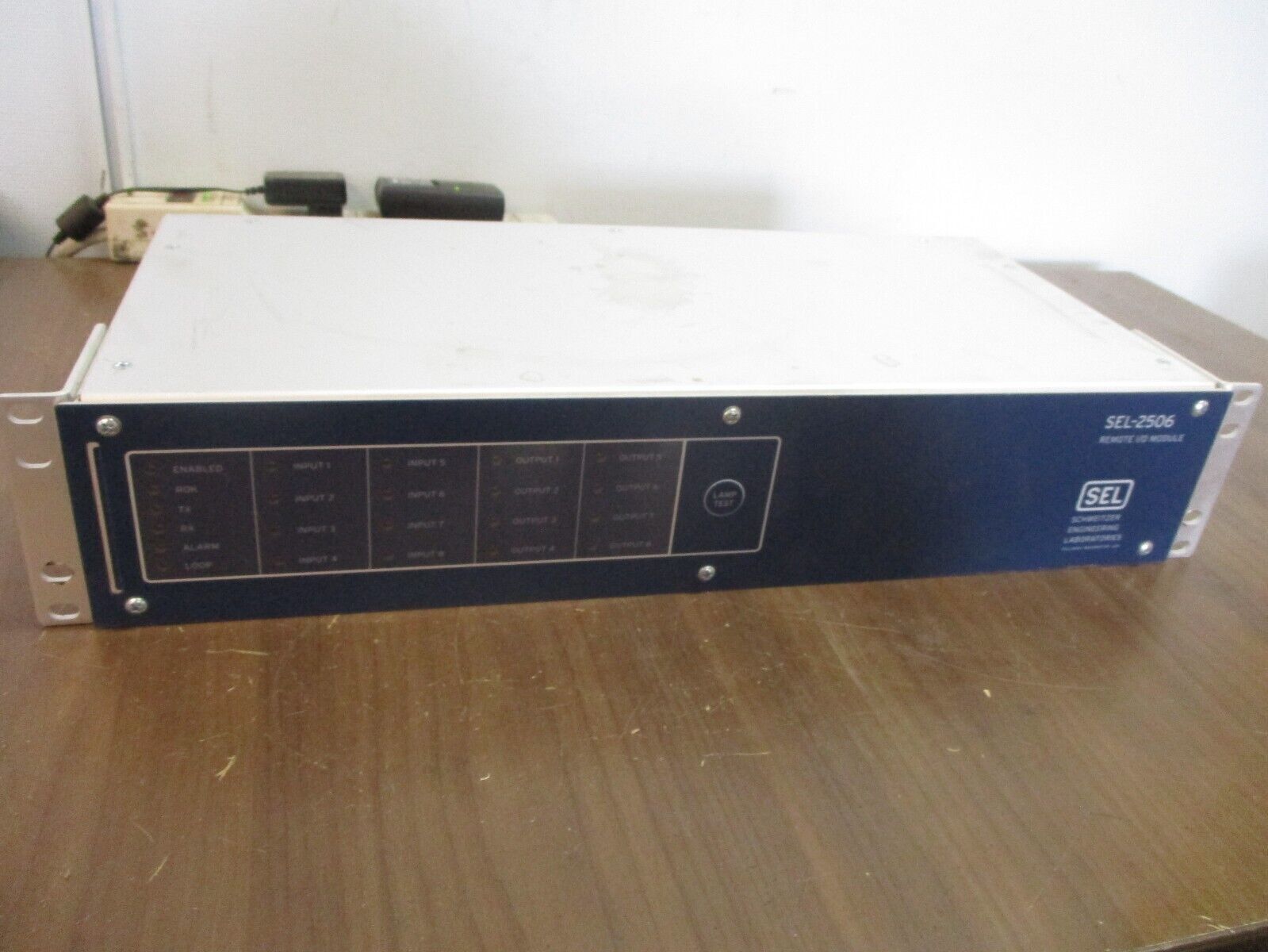 SEL SEL-2506 Remote I/O Module 250603011X Power Supply: 48/125VDC 120VAC Used