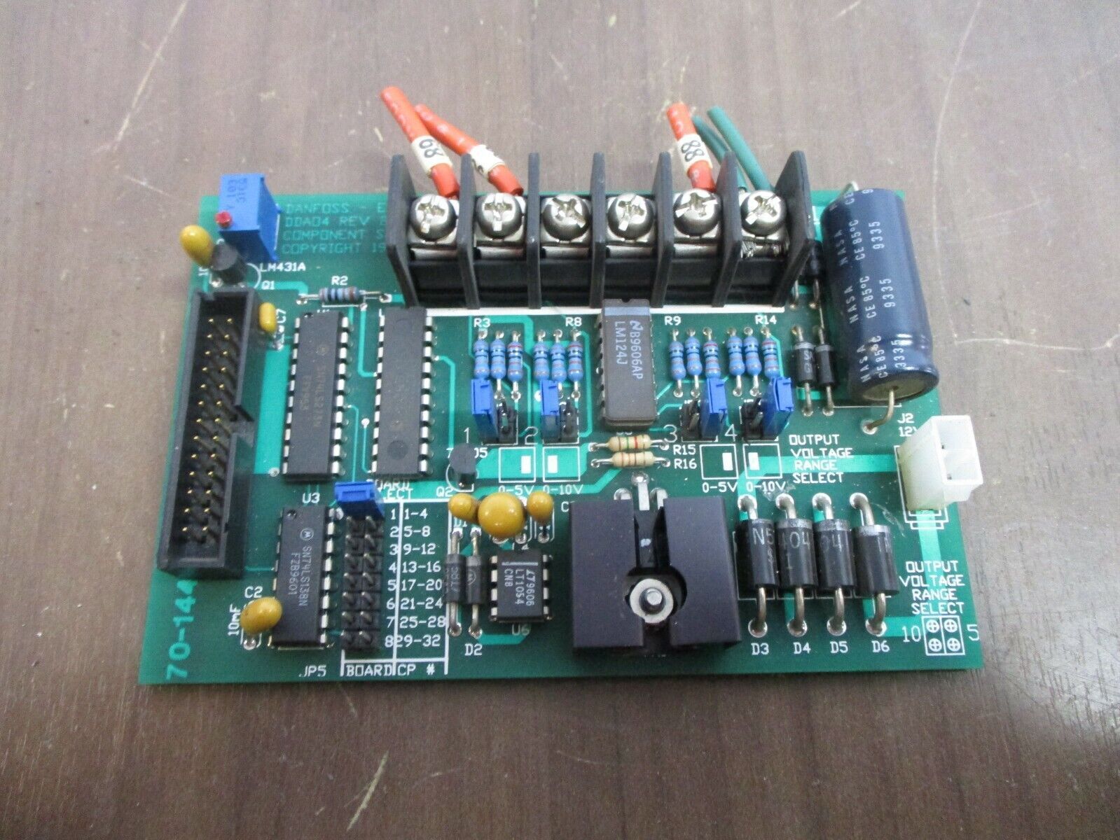 Danfoss-EMC Digital / Analog Output Board DDAO4 Rev. 2.2 Used