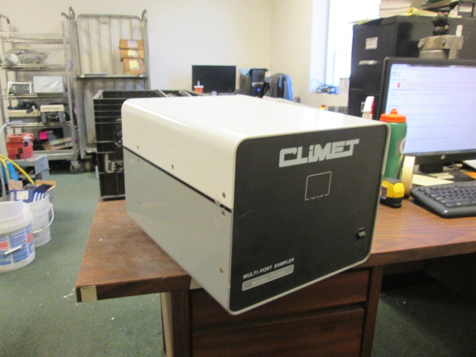 Climet CI-330 Multiple-Port Sampler CI-330-10 120V 60Hz 2A Used