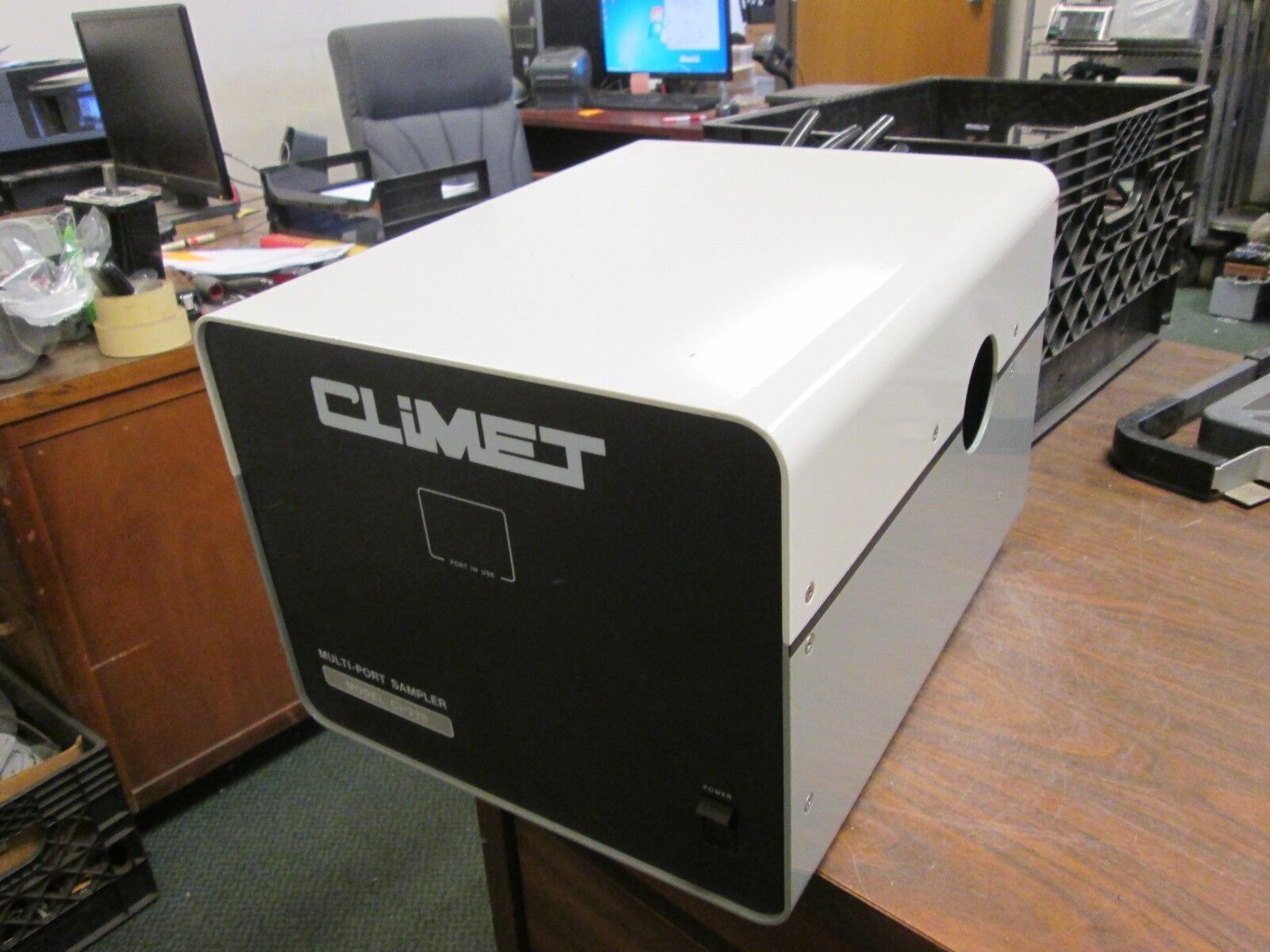 Climet CI-330 Multiple-Port Sampler CI-330-10 120V 60Hz 2A Used