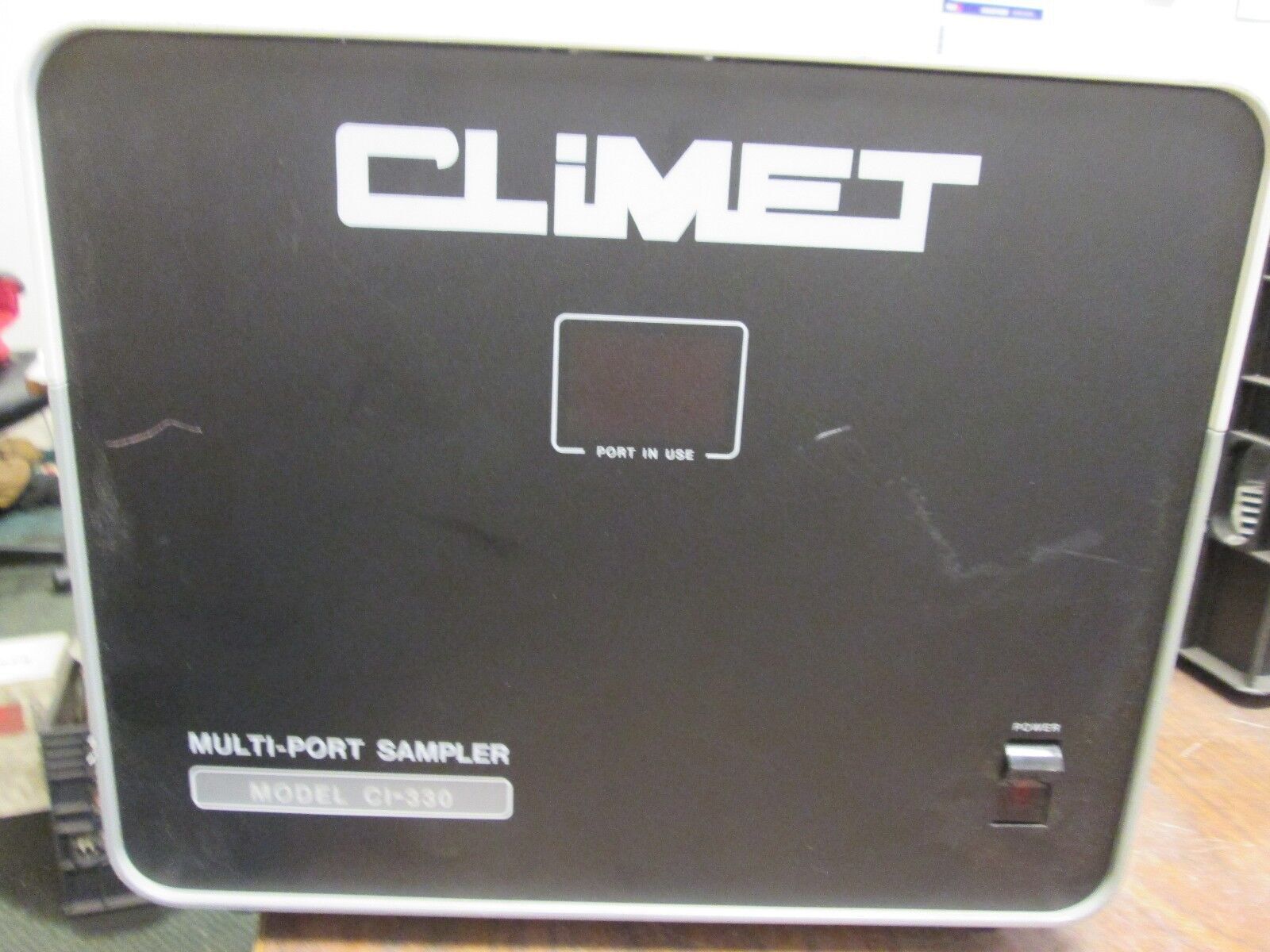 Climet CI-330 Multiple-Port Sampler CI-330-10 120V 60Hz 2A Used