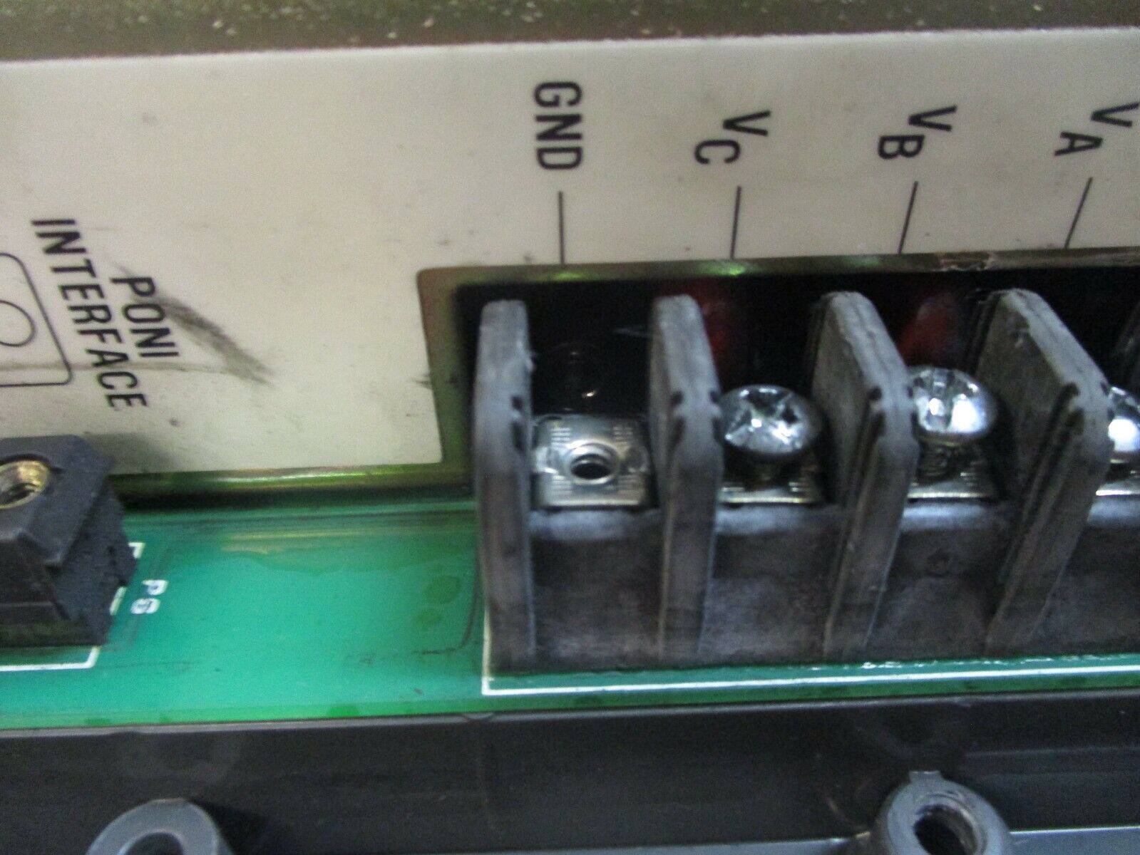 Cutler-Hammer IQ Data Power Monitor 2D78533G01 Rev. 21 *Missing Ground Screw*