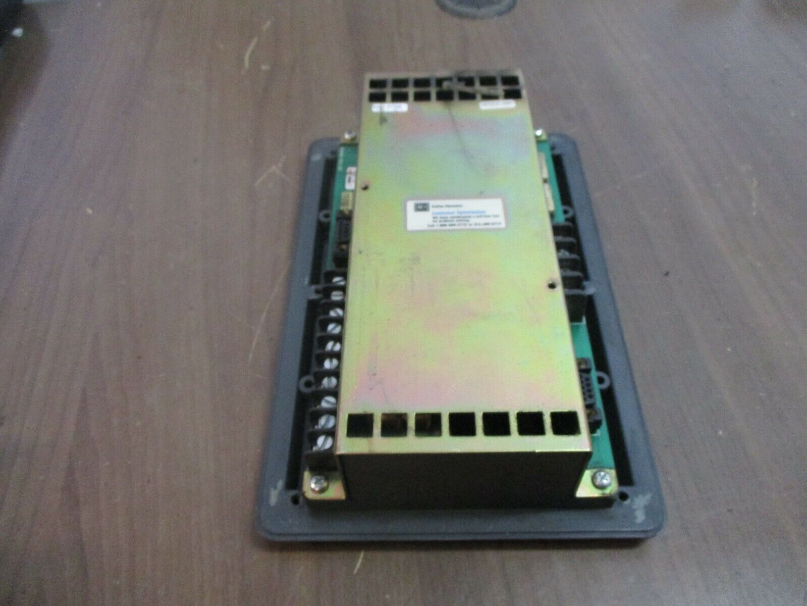 Cutler-Hammer IQ Data Power Monitor 2D78533G01 Rev. 21 *Missing Ground Screw*