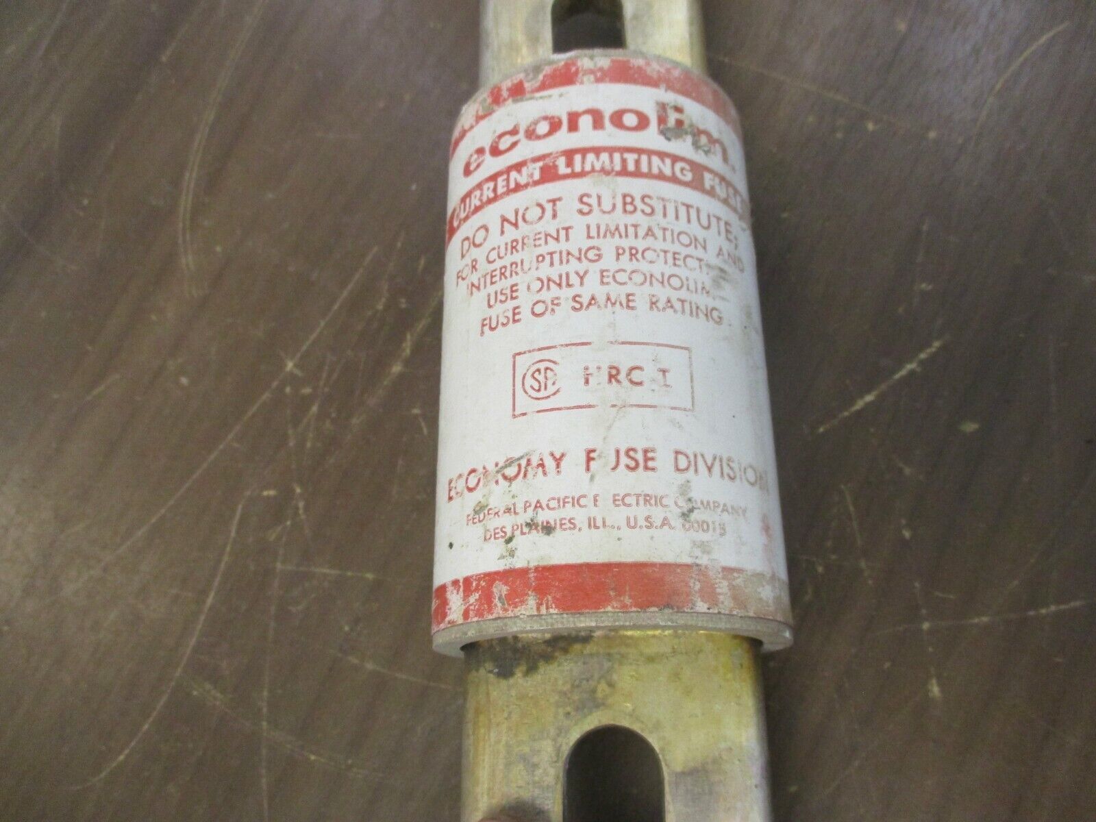 Econolim Fuse LCL 1200 1200A 600V Used