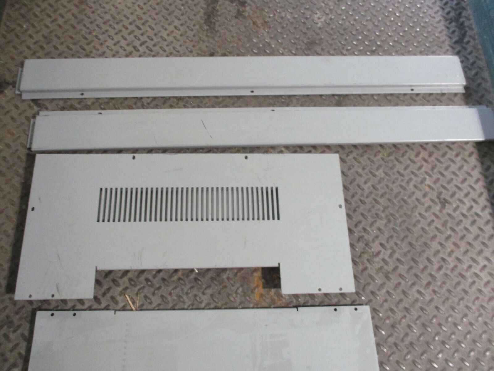 GE Panelboard Trim Kit APF9643C 96 x 31" Box *Bent Corner* Used