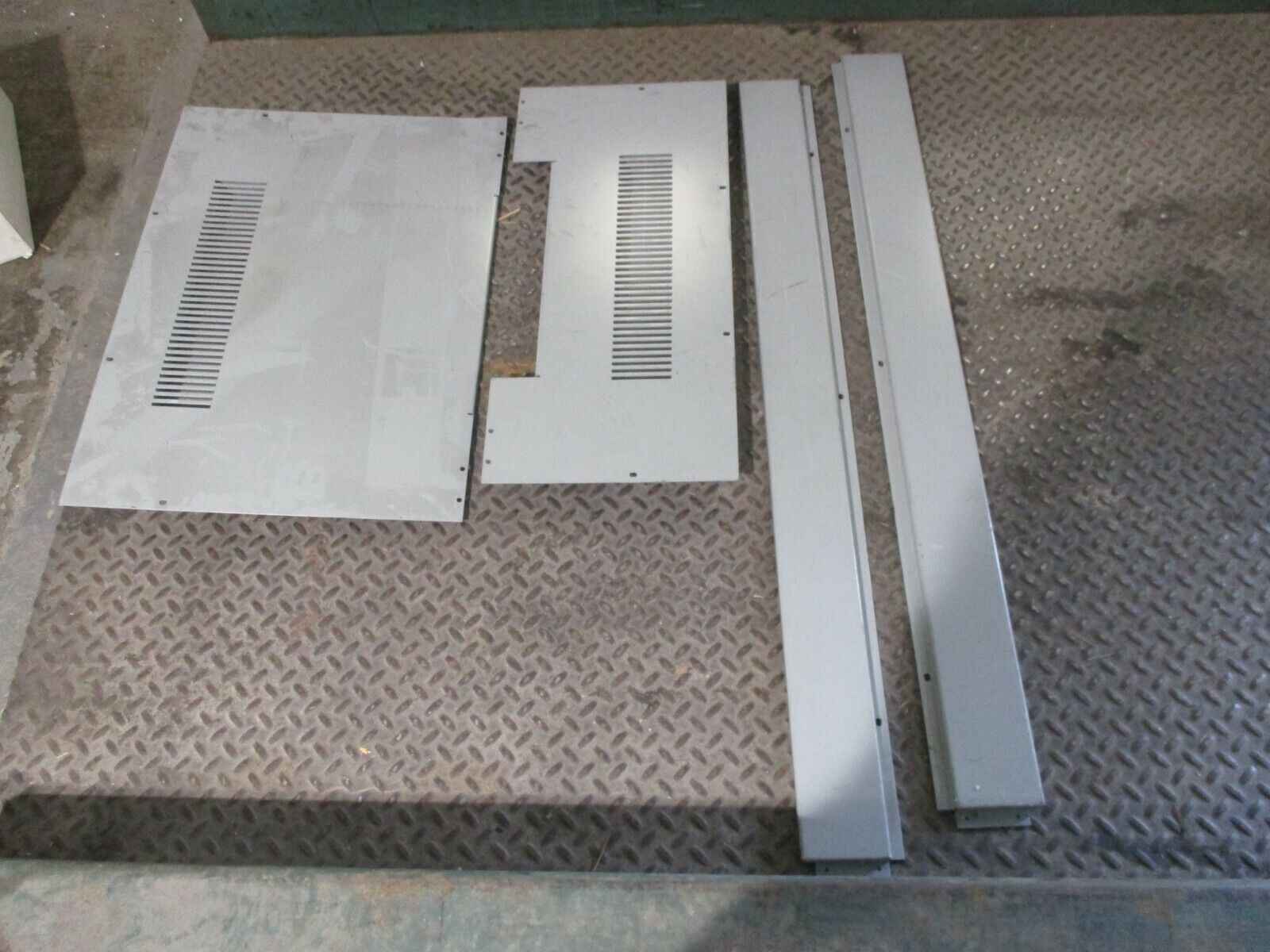 GE Panelboard Trim Kit APF9643C 96 x 31" Box *Bent Corner* Used