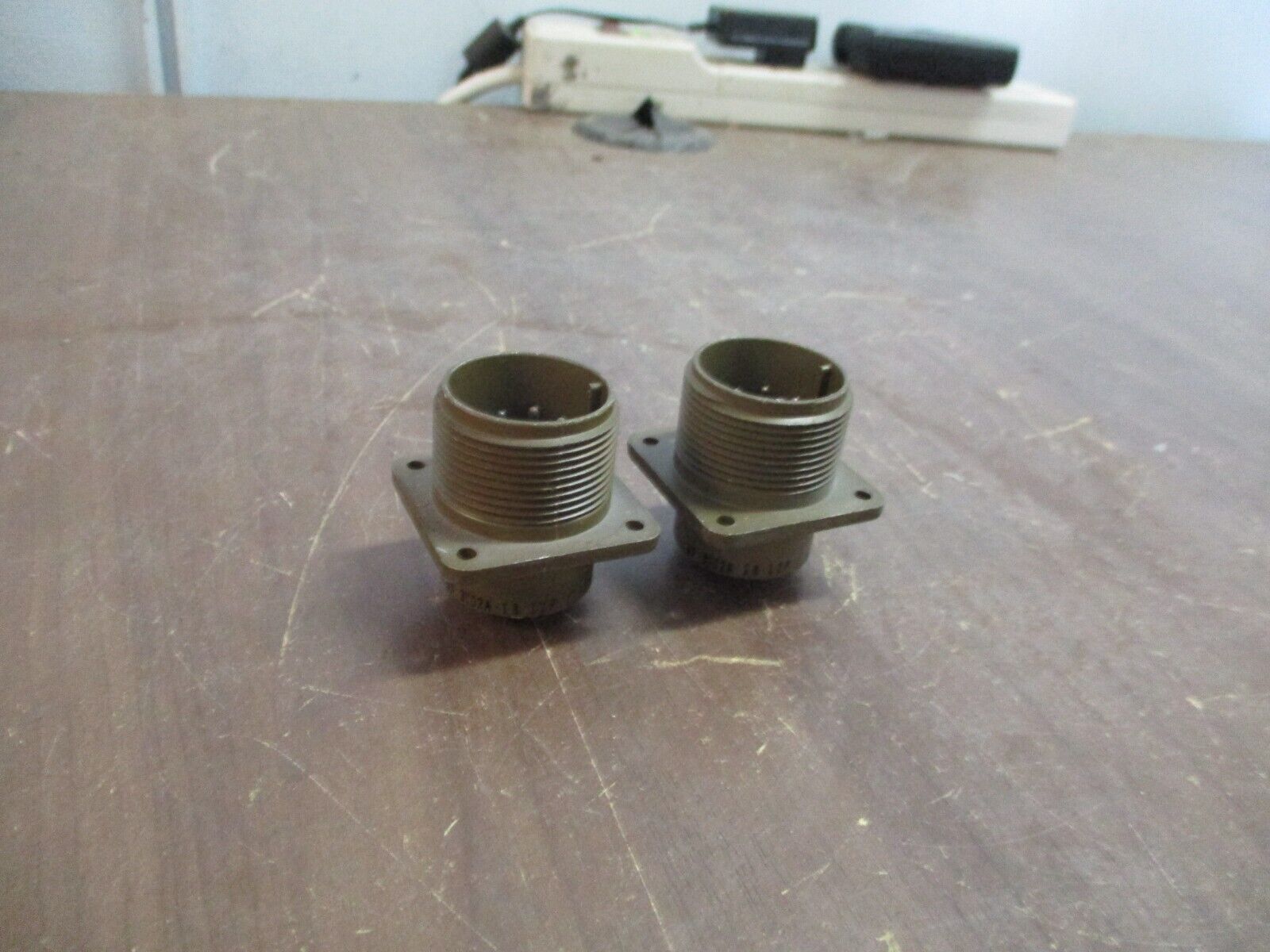 Amphenol Plug 97-3102A18-12P 6-Pin *Lot of 2* Used
