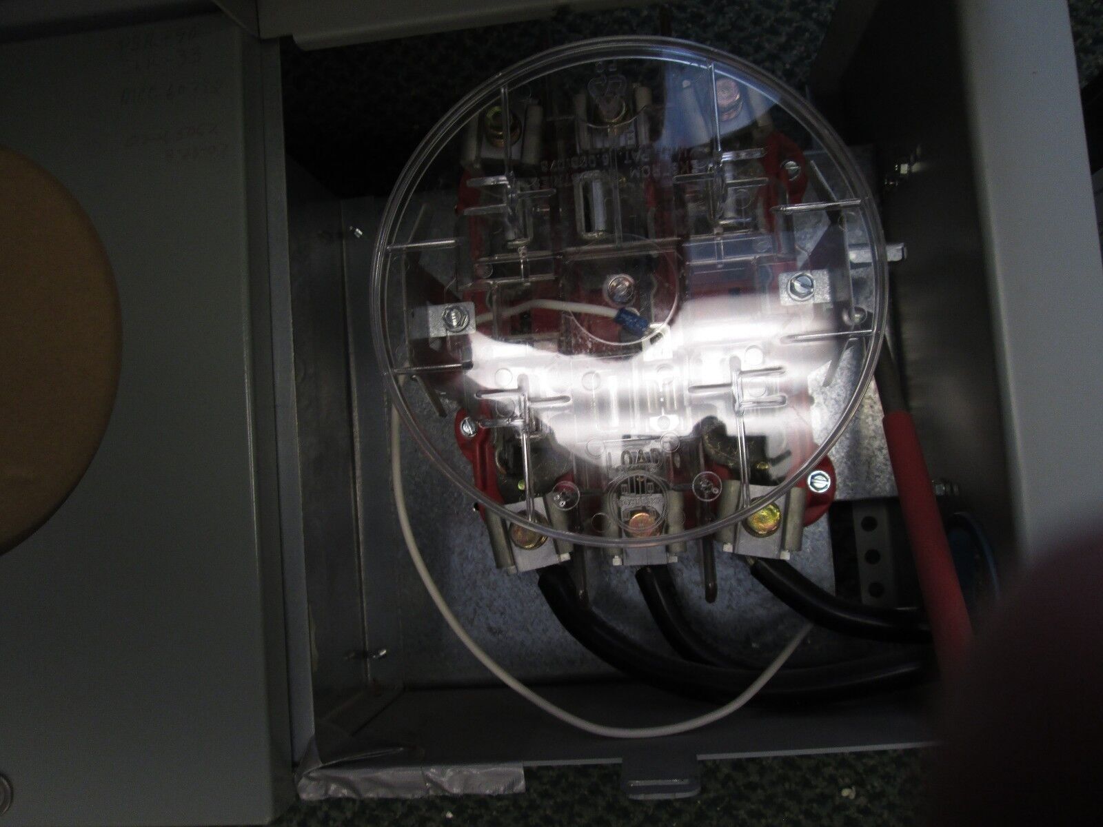 Amp FMV Switchboard Metering Section 100-200A 480V Lug-Bussing Mounting Hardware