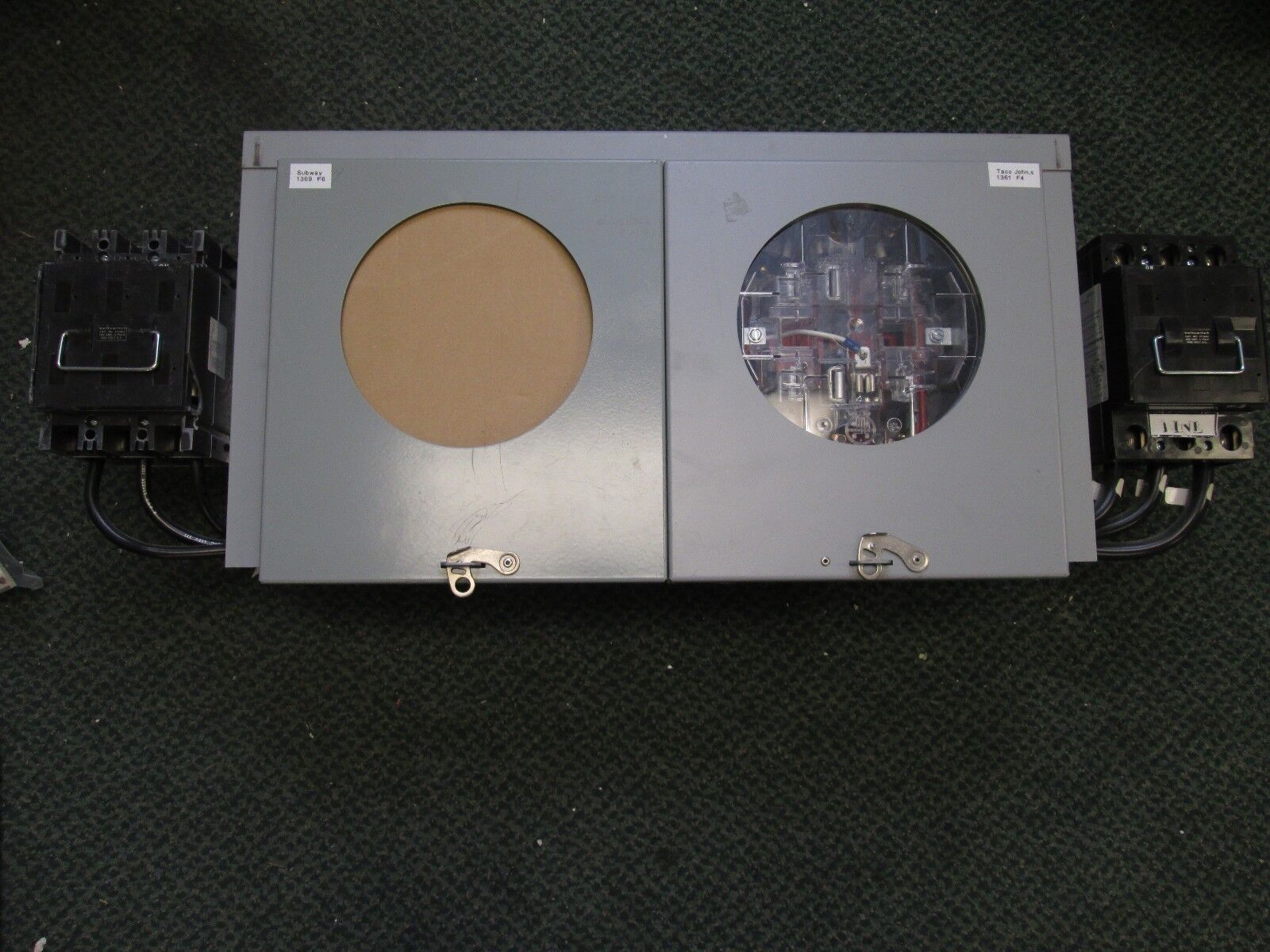Amp FMV Switchboard Metering Section 100-200A 480V Lug-Bussing Mounting Hardware
