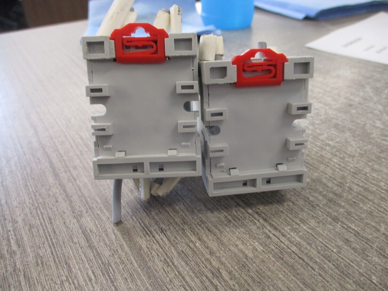 Magnecraft Relay w/ Base 750XBXC 24VDC Coil Lot of 2 Used