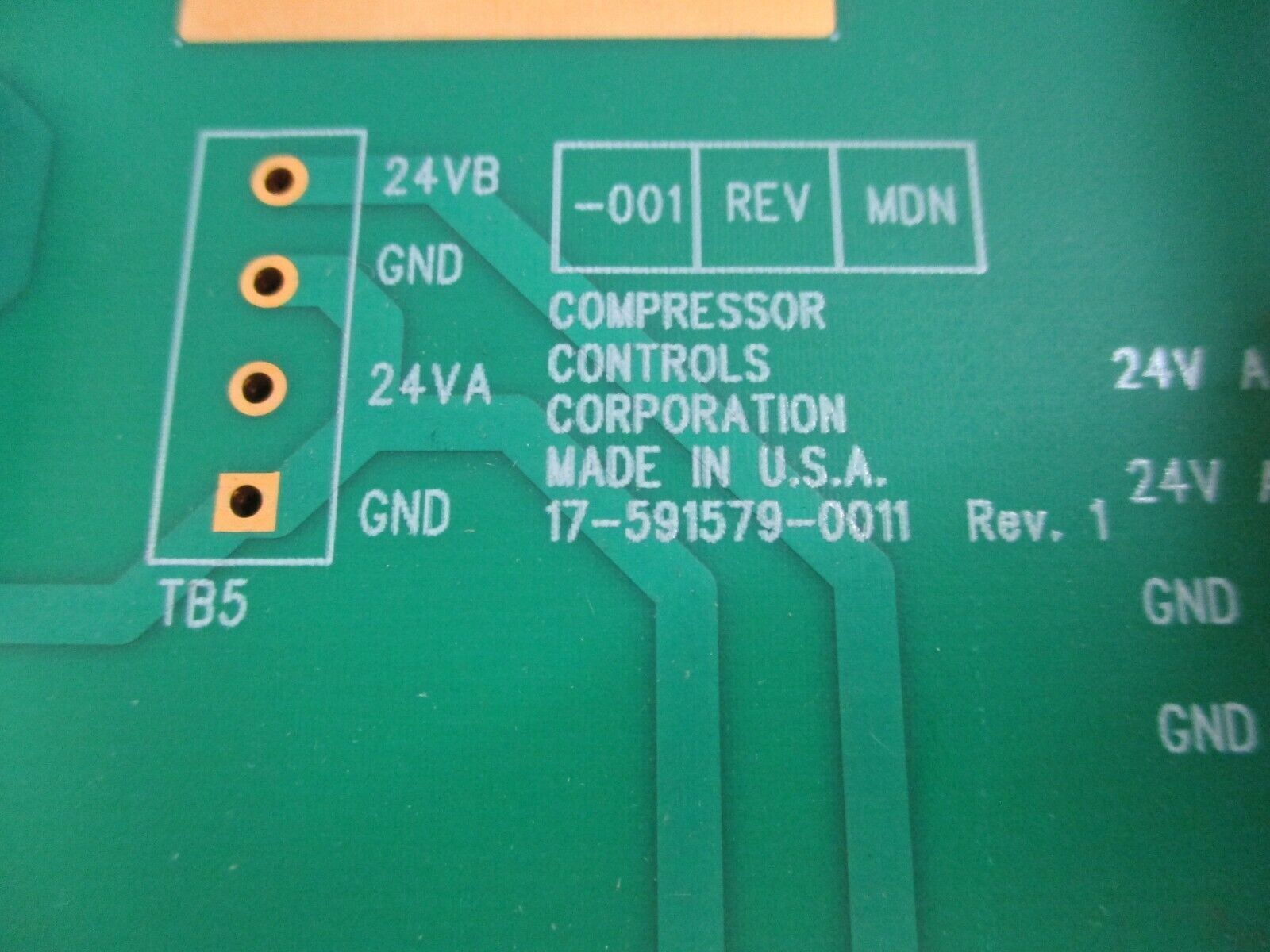 Compressor Controls Corp. PLC Module CCC Used