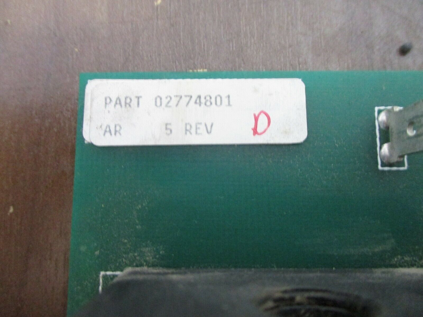 Graham Control Board 02774801 Rev. D w/ (2) 4A Fuses Used