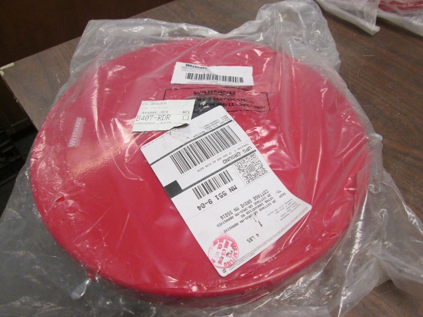 Westward Drum Cover 29FX06 15" 2" Bung New Surplus