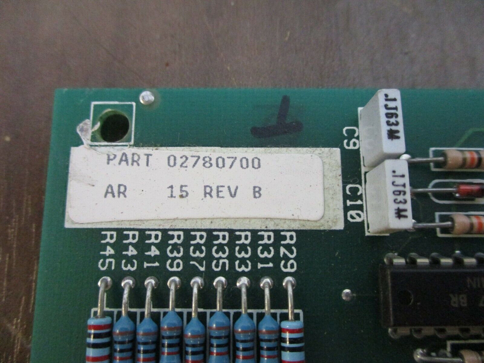 Graham Control Board 02780700 Rev. B Used