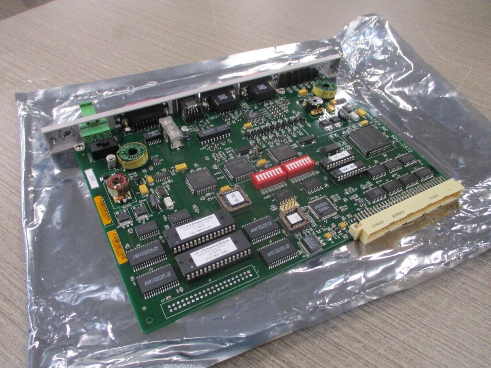 Control Technology Ethernet TCP/IP Module 901J-2572 *No Box* New Surplus