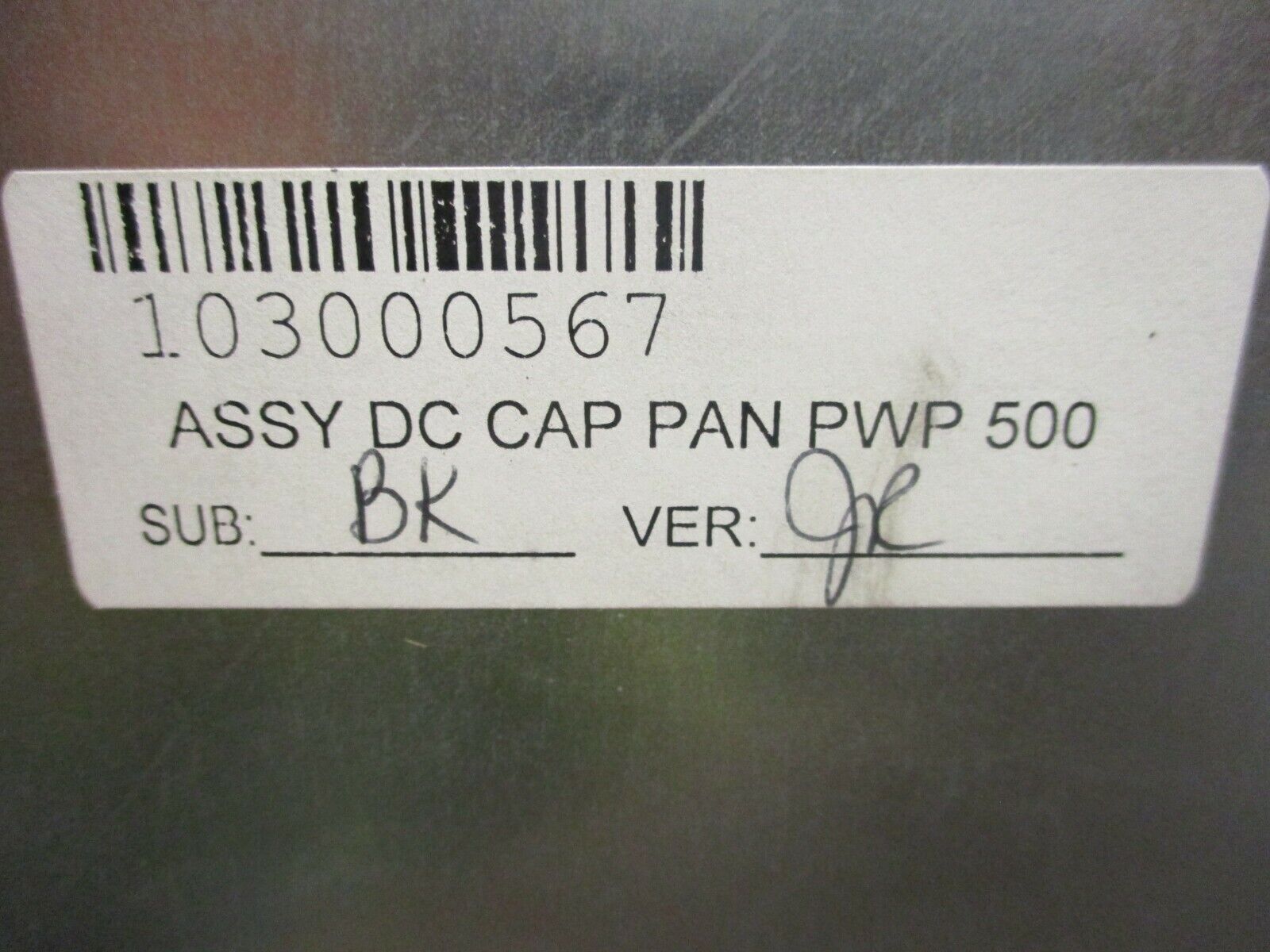 Aguair PWP 500 DC Capacitor Assembly 103000567 New Surplus
