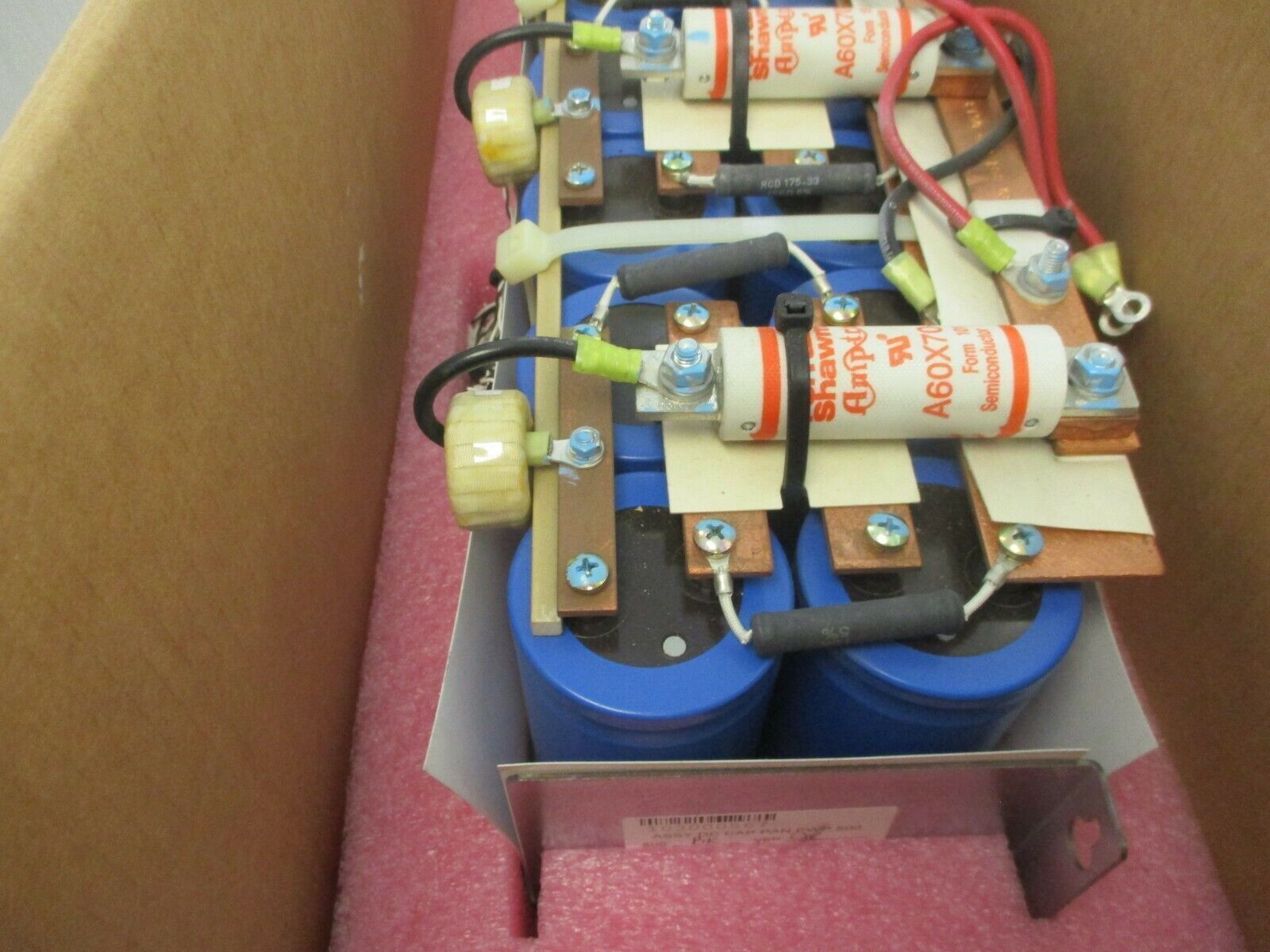 Aguair PWP 500 DC Capacitor Assembly 103000567 New Surplus