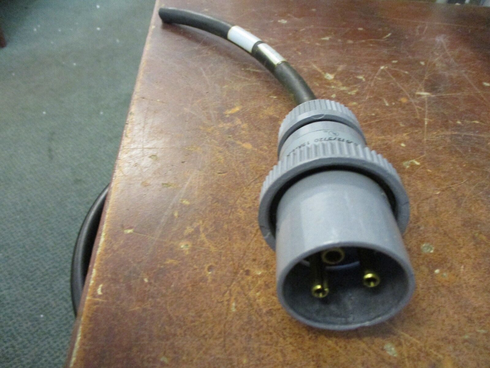 Russellstoll Plug 900572/3720 15A@600V AC 20A@250V AC Used