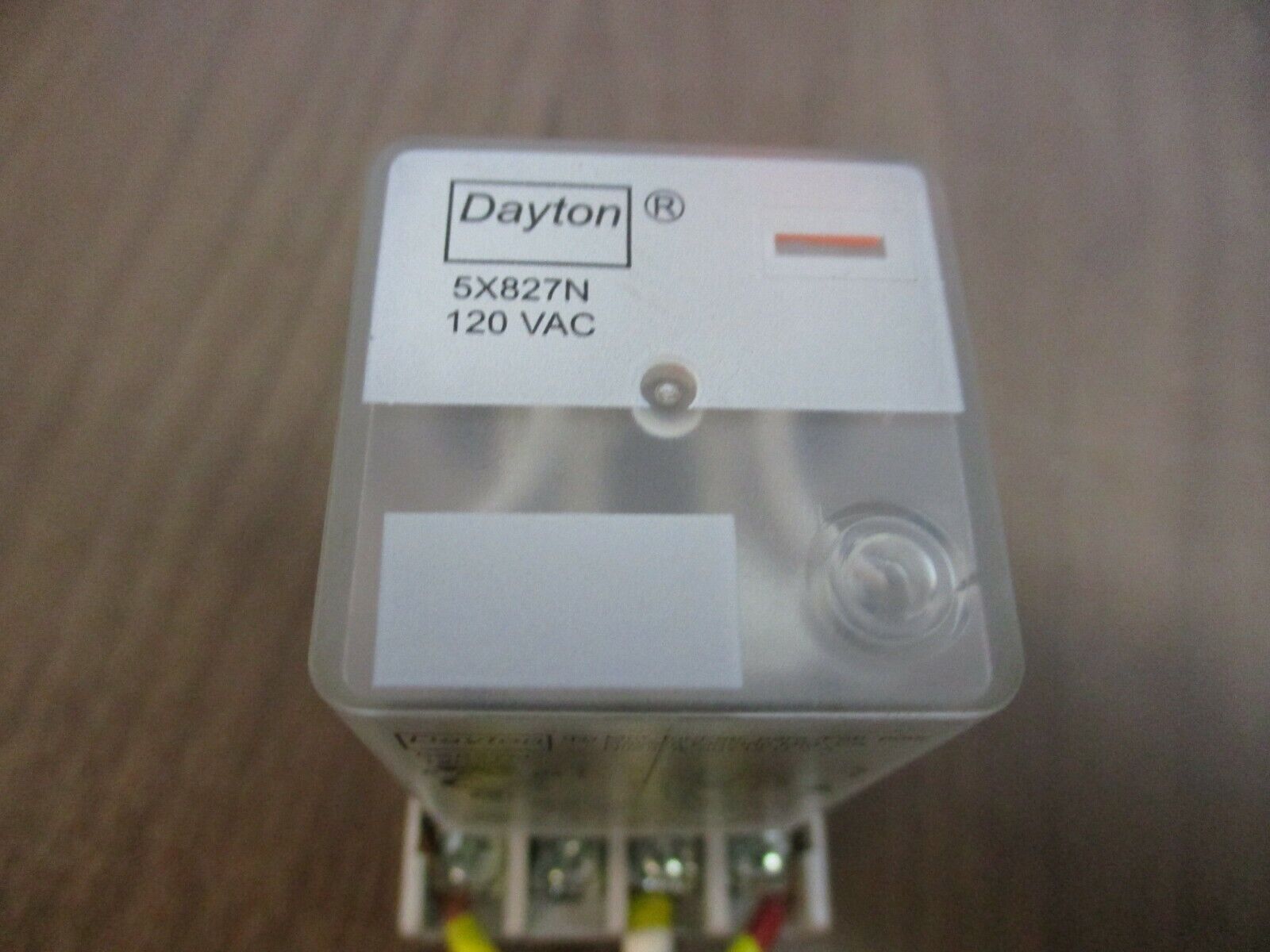 Dayton Relay w/Base 5X827N 120VAC Used