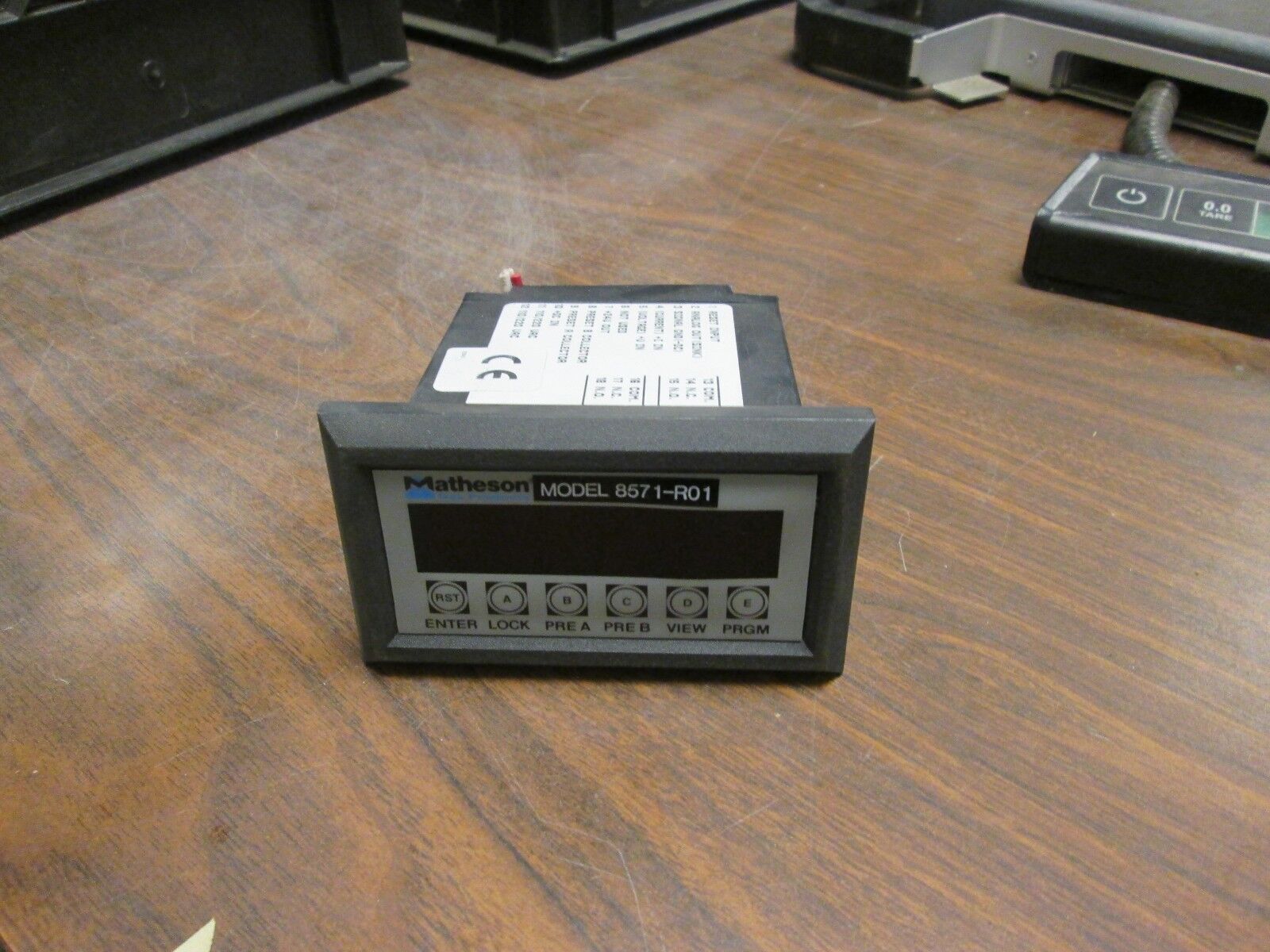 Matheson Gas Products Control Monitor 8571-R01 Output: 4 to 20mA Used