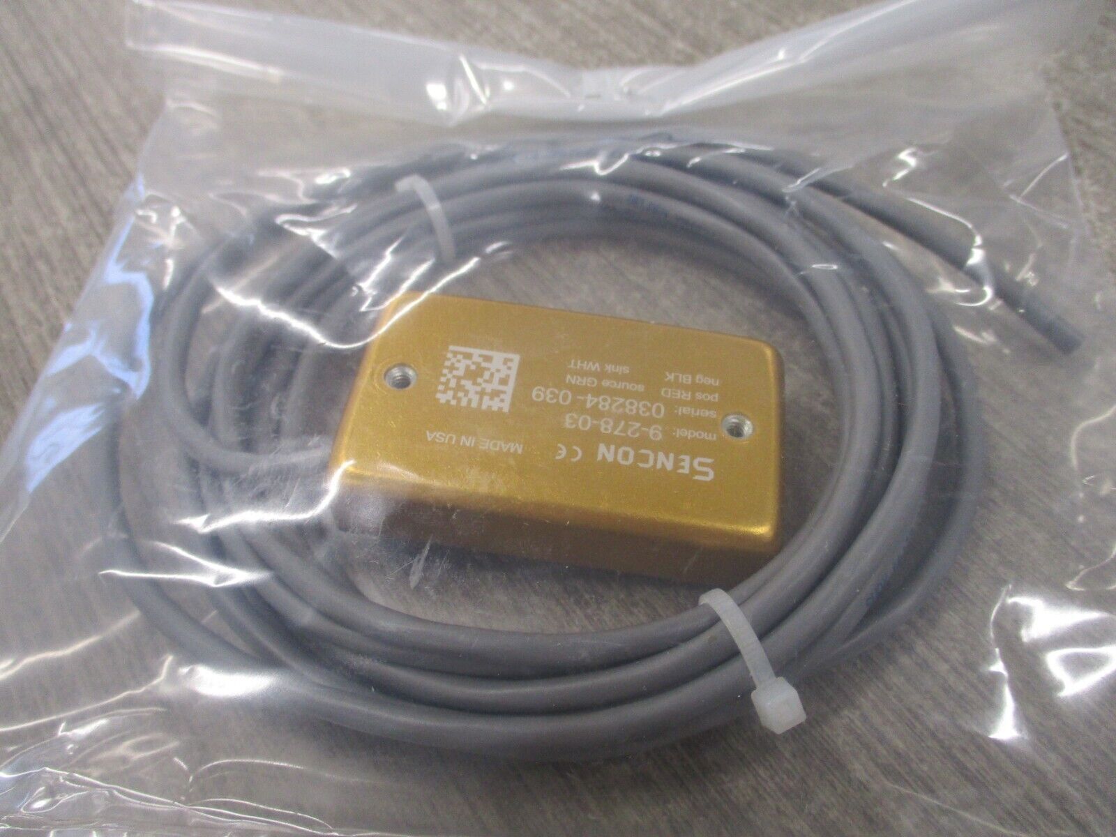 Sencon Die Protection Sensor 301 -27803-00 Cat#: 9-278-A3 New Surplus